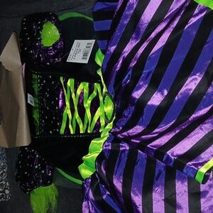 Beetlejuice colored Inspired potion witch dress and hat only !